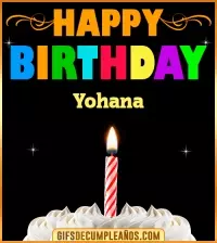 GIF GiF Happy Birthday Yohana